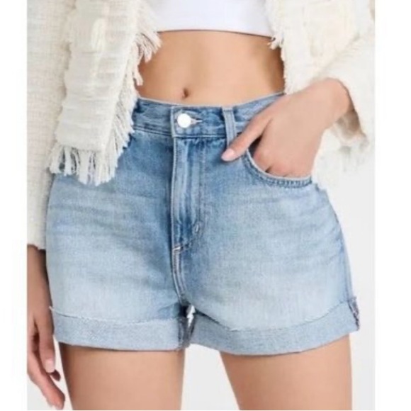 L´AGENCE Jazz High-RiseDenim Shorts